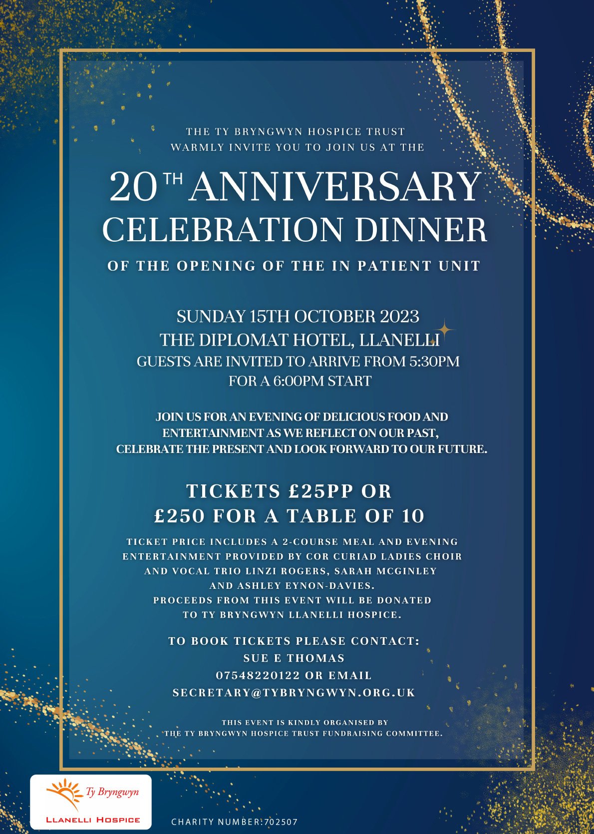 20th Anniversary Celebration Dinner